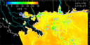 October 1996 Sea Surface Temperature image