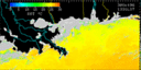 October 1996 Sea Surface Temperature image