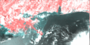 September 1995 False-Color Infrared image