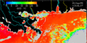 September 1995 Sea Surface Temperature image