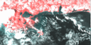 September 1995 False-Color Infrared image