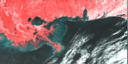 September 1995 False-Color Infrared image
