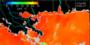 September 1996 Sea Surface Temperature image