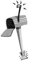 illustration of a mail box growing out of a conputer monitor