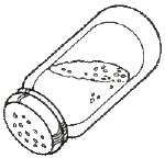illustration of a salt shaker