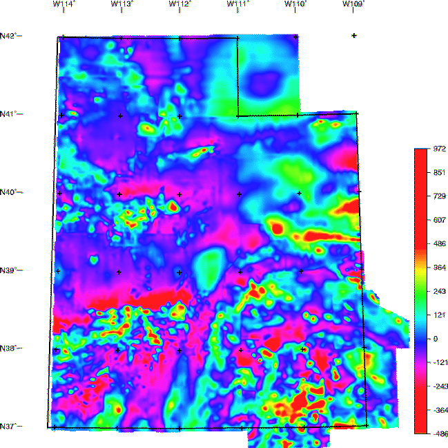 Aeromagnetic Map - 1,000 ft a.t. (Xia-m)