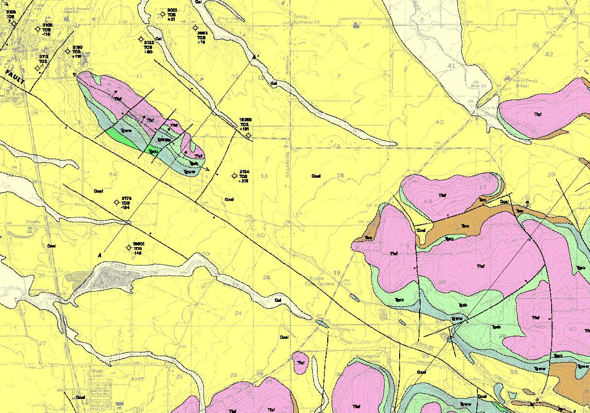 OpenFile Report 99141 Silverton and Scotts Mills, Oregon geology