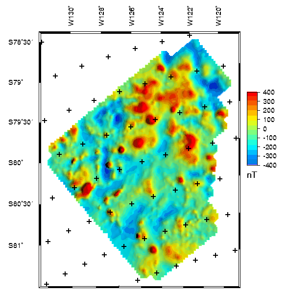WAZ Composite Aeromagnetic Map