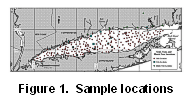 Figure 1 - Sample locations