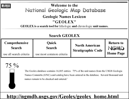 GEOLEX home page