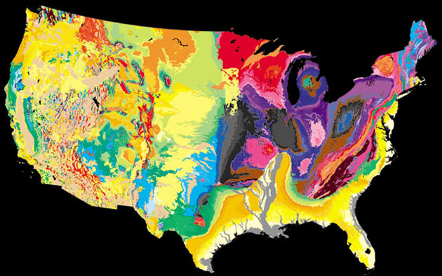 Geologic Map of the US