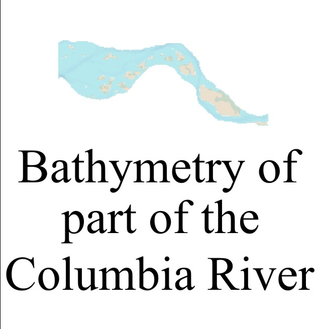 Bathymetry of Part of the Columbia River