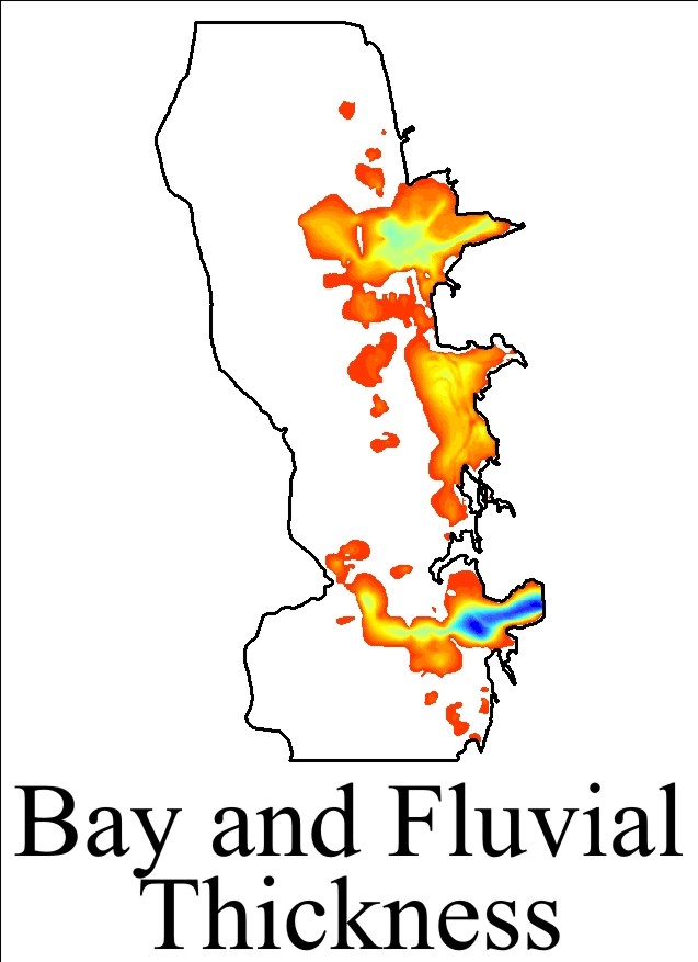 Bay and Fluvial Thickness