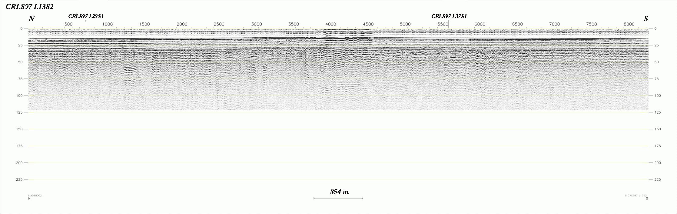 Seismic Reflection Profile Line No.: L13s2 (255095 bytes)