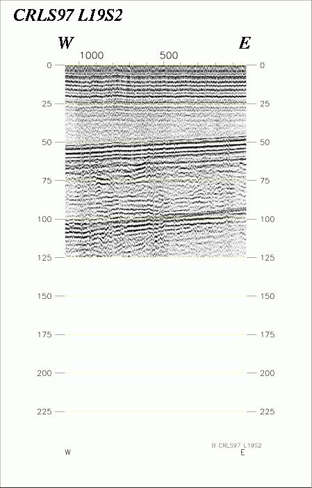 Seismic Reflection Profile Line No.: L19s2 (47980 bytes)
