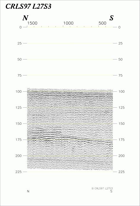 Seismic Reflection Profile Line No.: L27s3 (50121 bytes)