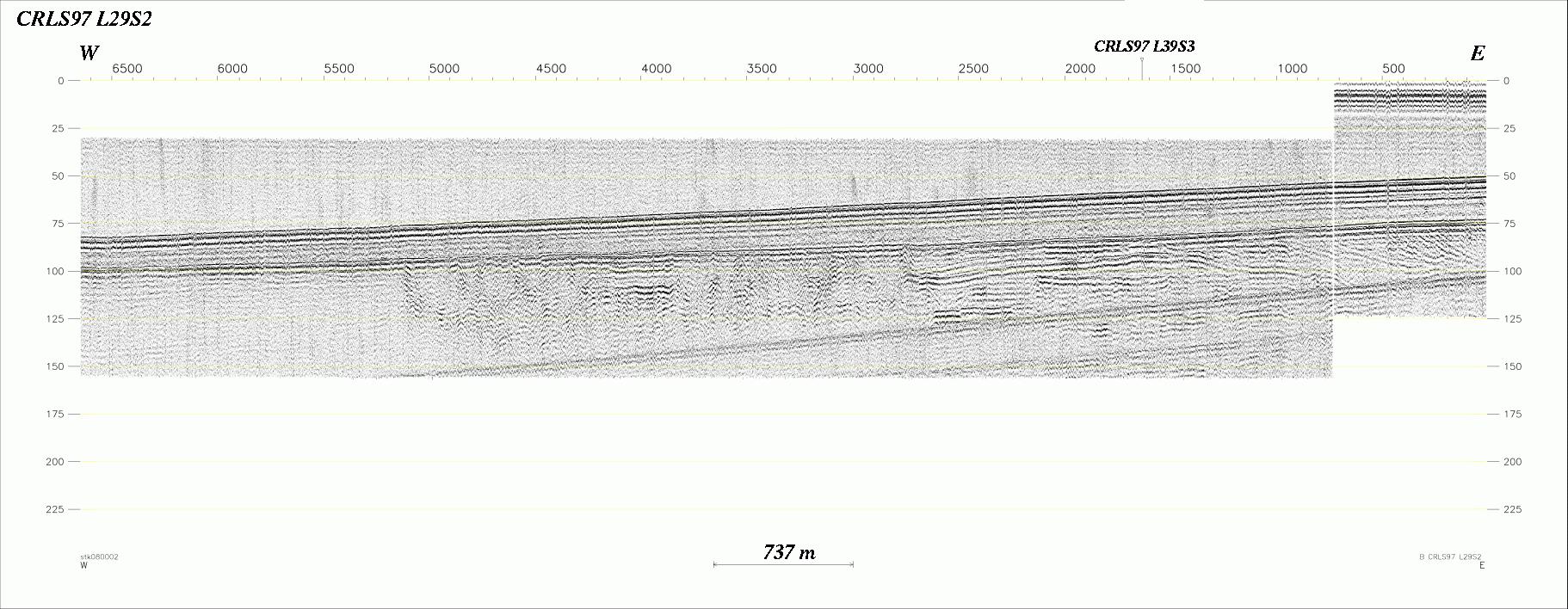 Seismic Reflection Profile Line No.: L29s2 (222090 bytes)