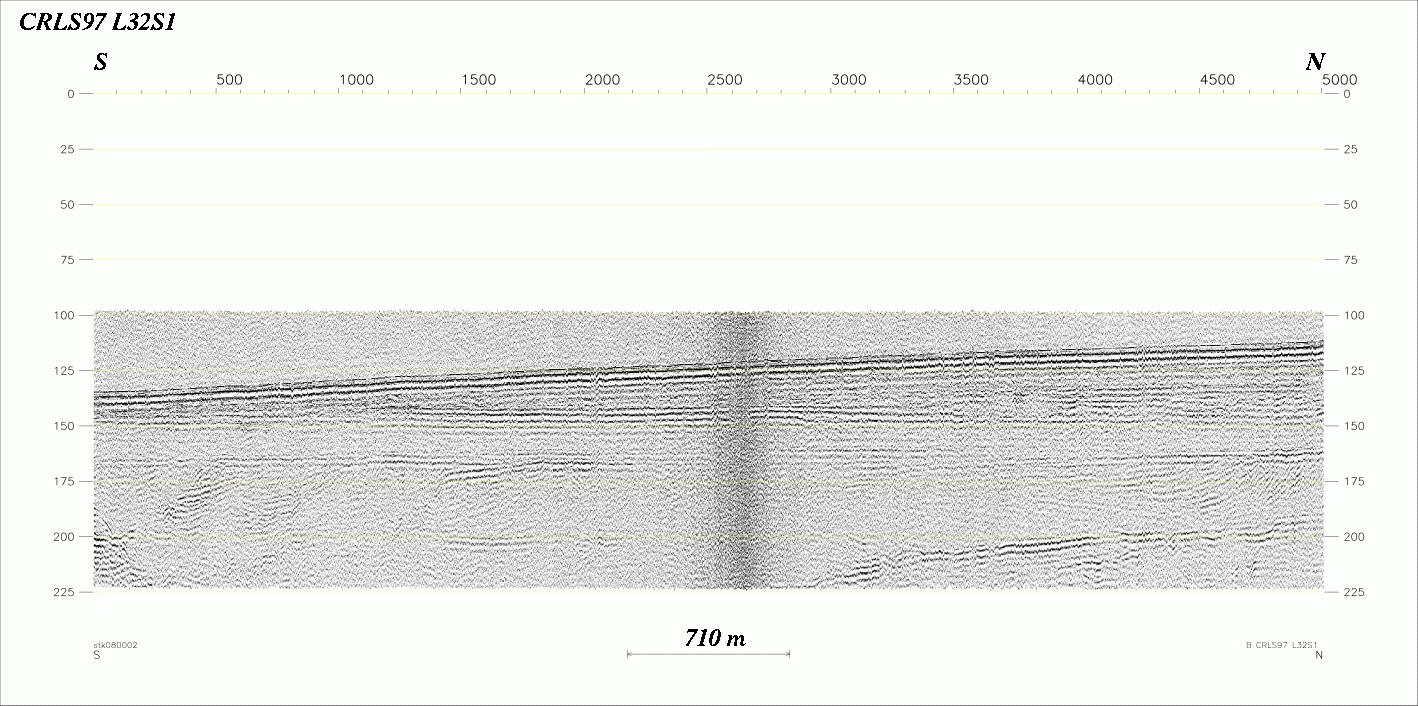 Seismic Reflection Profile Line No.: L32s1 (172948 bytes)