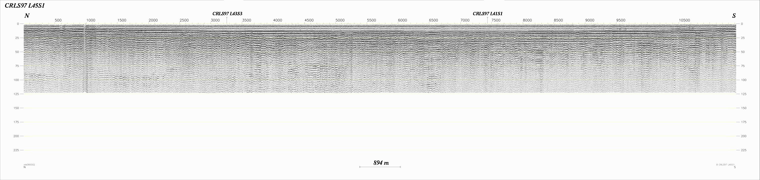 Seismic Reflection Profile Line No.: L45s1 (399865 bytes)