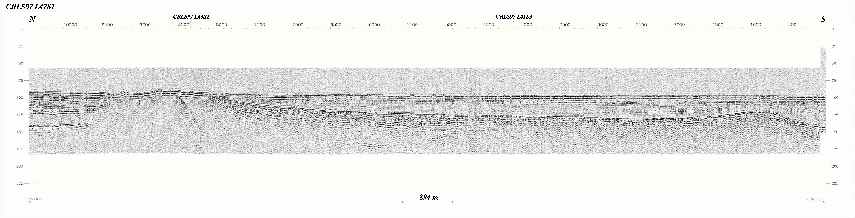 Seismic Reflection Profile Line No.: L47s1 (341527 bytes)