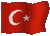 Animated gif image of Turkey's
national flag