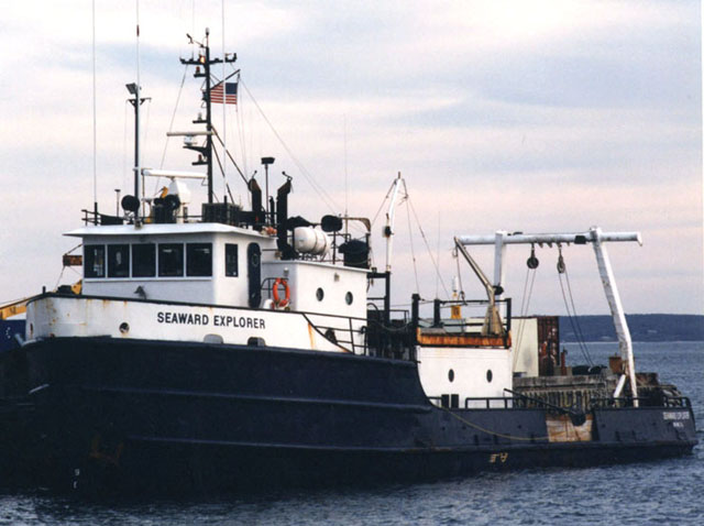 The Research Vessel Seaward Explorer which was used for U.S. Geological Survey cruise SEAX96004.