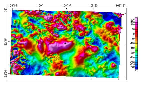 USGS Survey 3127A Aeromagnetic Map