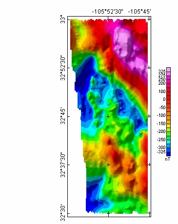 USGS Survey 4061 Aeromagnetic Map