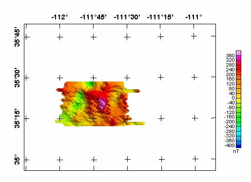 San Francisco Peaks Aeromagnetic Map