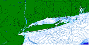 BROWSE THUMBNAIL IMAGE: Extent of 5m bathymetry contours for Long Island Sound data layer lis1992