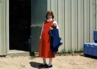 The Rhode Island cores being transferred to the University of Rhode Island core facility at the Narragansett Bay Campus. Nancy Friedrich Neff after successfully delivering some (but not all) of her "babies".