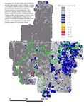 map, elemental concentration of molybdenum, analyzed via ICP-Partial