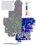 map, elemental concentration of molybdenum, analyzed via ICP-40