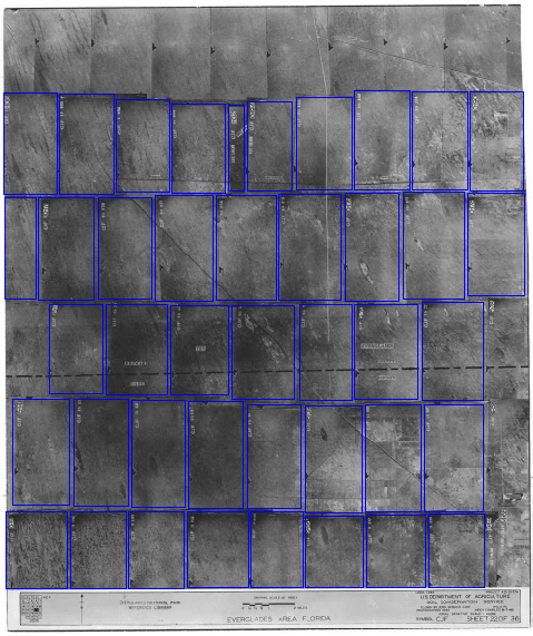 Aerial photos of section 22