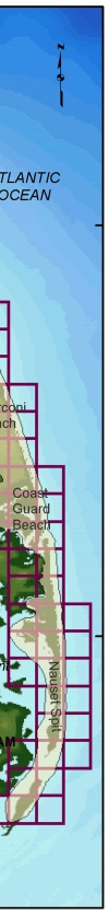 Figure 2. Shoreline grid for CACO.
