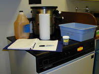 Freeze Drying preparation; link to larger image
