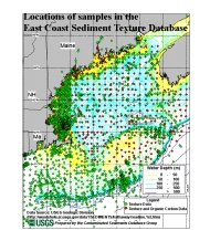 USGS East Coast Sediment Texture Database (64144 bytes)