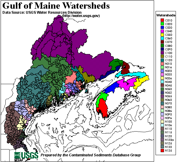 Gulf of Maine Watersheds
