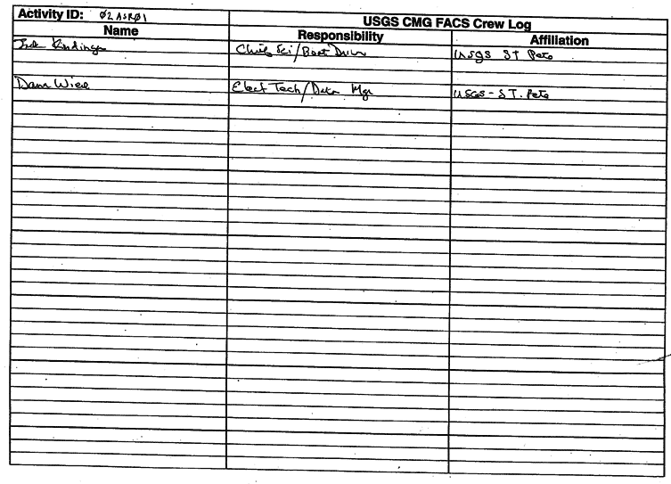 scanned image of second page of 02ASR01 original logbook