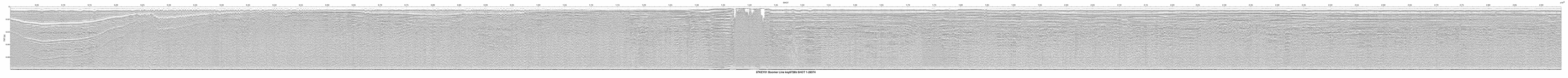 Thumbnail GIF image of the seismic trackline key9728b, with a hotlink to the more detailed, larger JPG image.