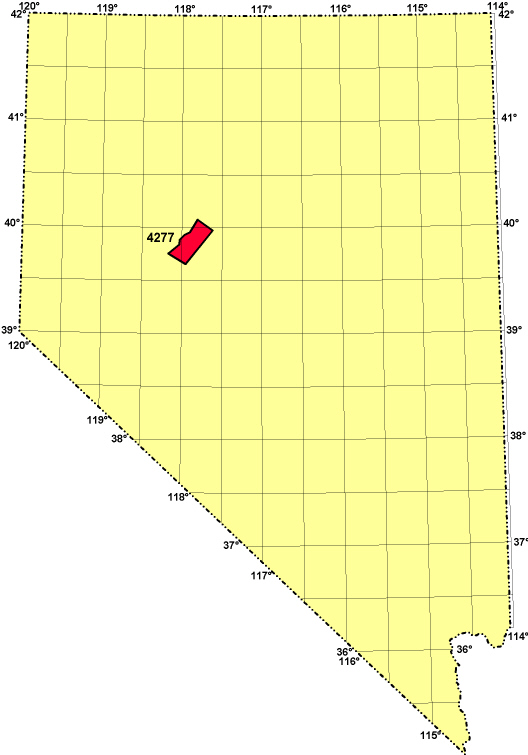 Nevada Index Map
