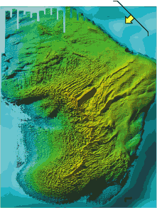 Gull Island Reef map