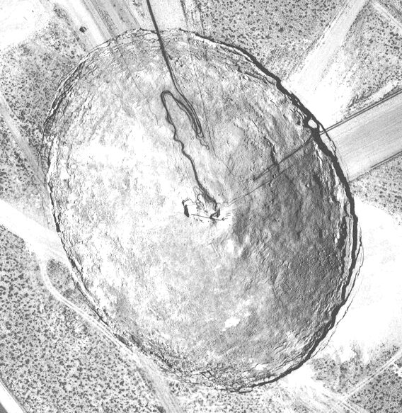 Aerial Photo of U-2bv Sink Hole