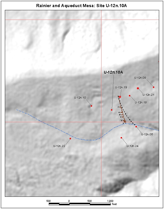 Surface Effects Map of Site U-12n.10A