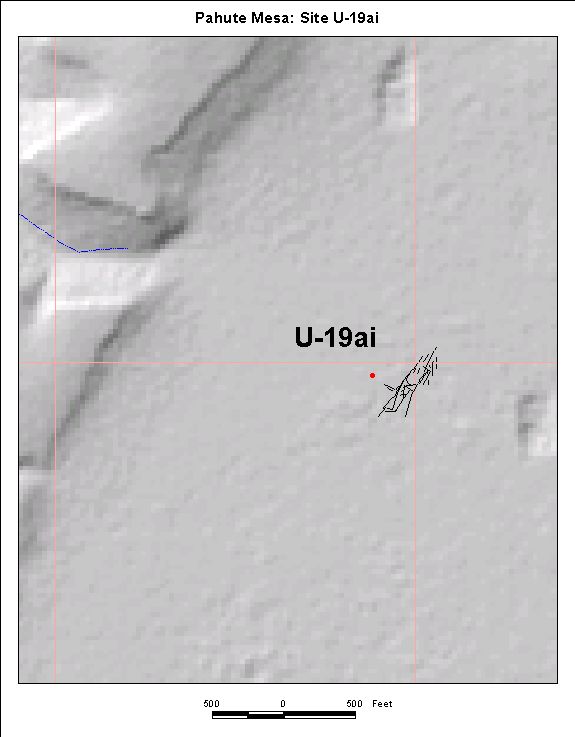 Surface Effects Map of Site U-19ai