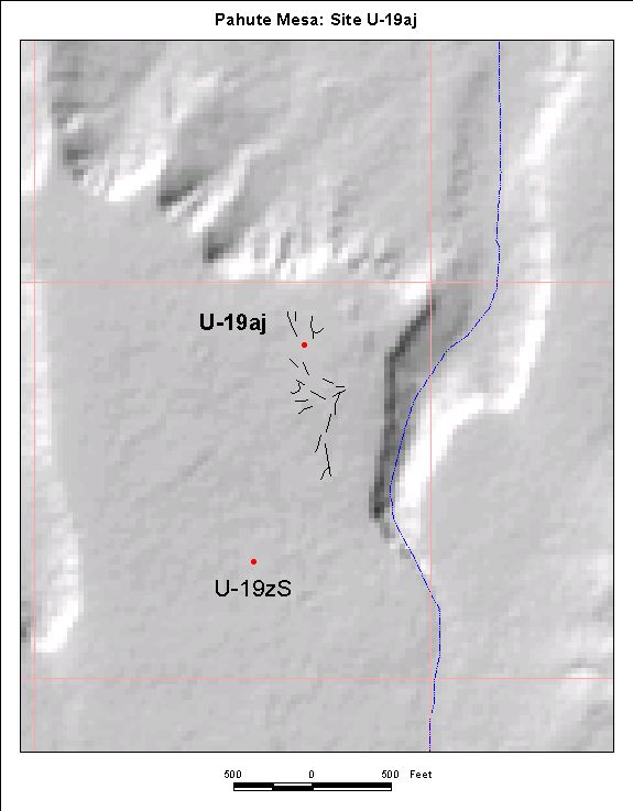 Surface Effects Map of Site U-19aj