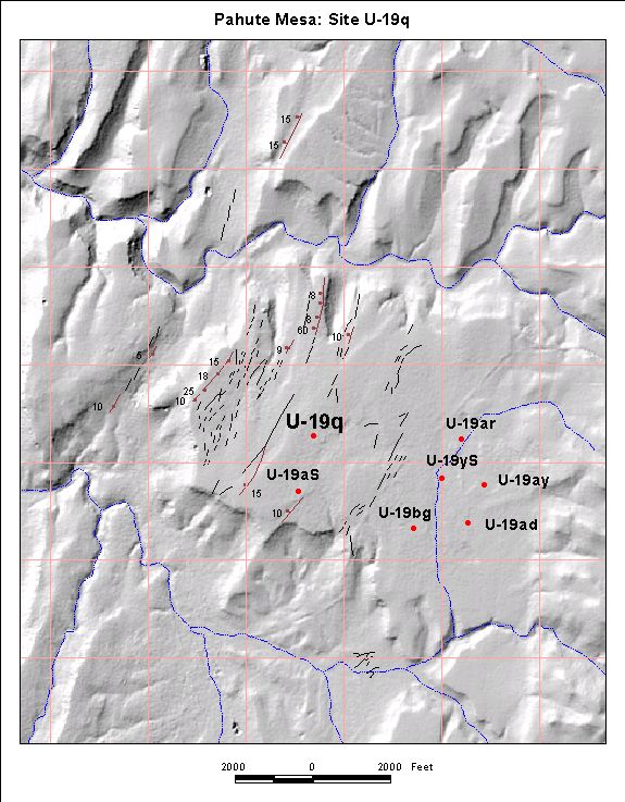 Surface Effects Map of Site U-19q