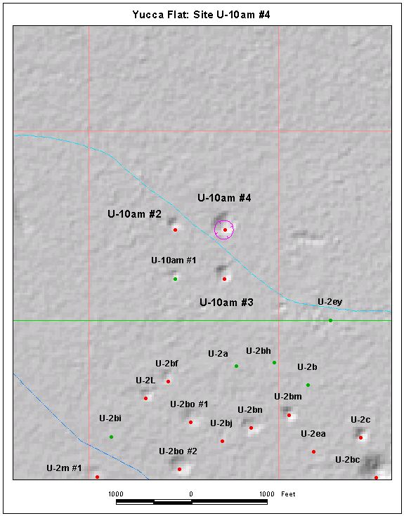 Surface Effects Map of Site U-10am #4