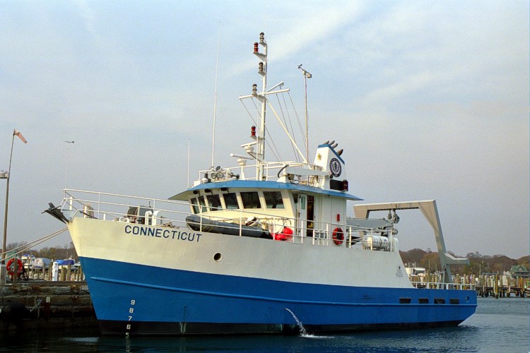 Research Vessel CONNECTICUT, operated by the University of Connecticut.