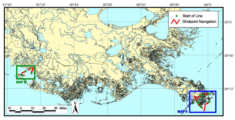01RCE02 Boomer Full Survey Area Trackline Map